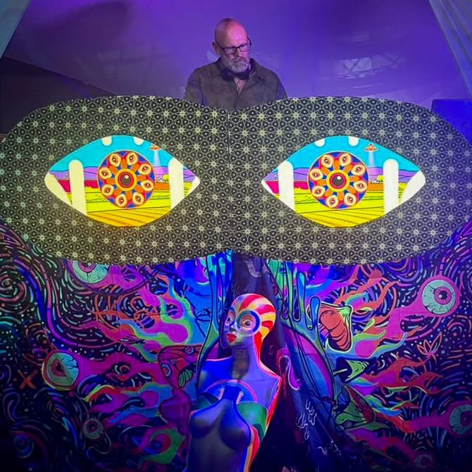 Reg with guest DJ Rich Lane